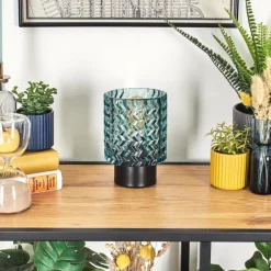 hofstein Falgorosa Lampe à poser Noir, 1 lumière