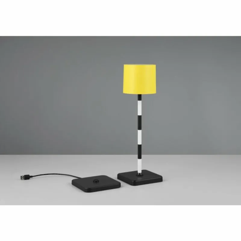 Luminaires Reality Fernandez Lampe à poser LED Jaune, 1 lumière