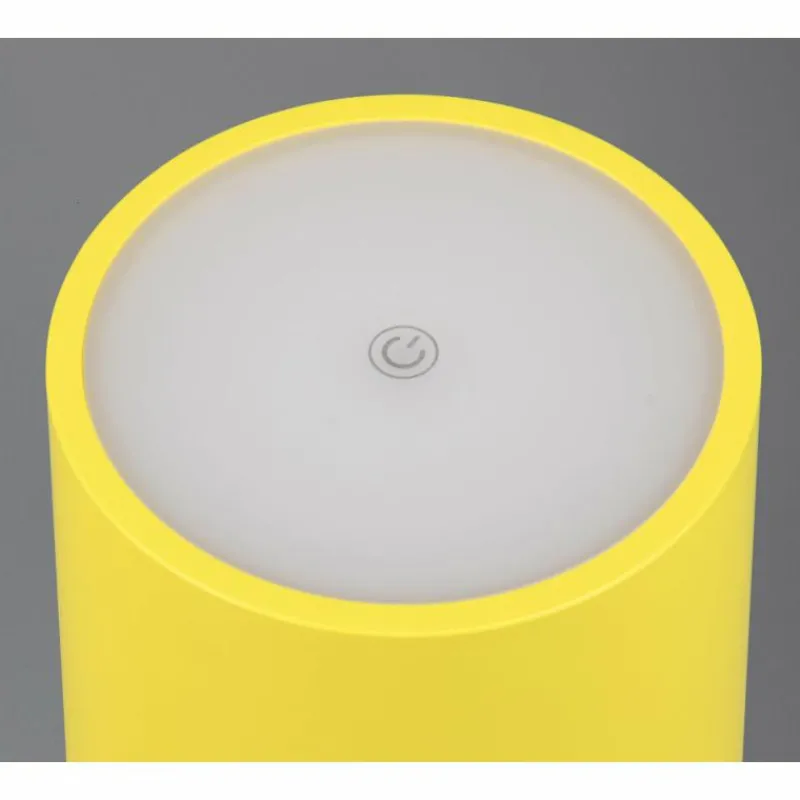 Luminaires Reality Fernandez Lampe à poser LED Jaune, 1 lumière