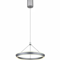 Luminaires Globo Lighting FERRA Suspension LED Gris, 1 lumière* Éclairage Led