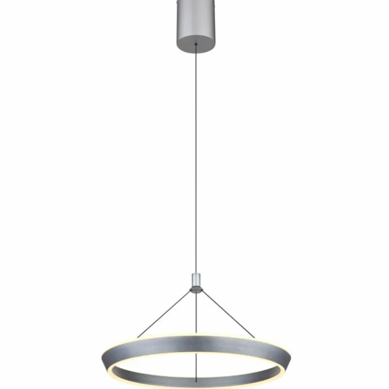 Luminaires Globo Lighting FERRA Suspension LED Gris, 1 lumière* Éclairage Led