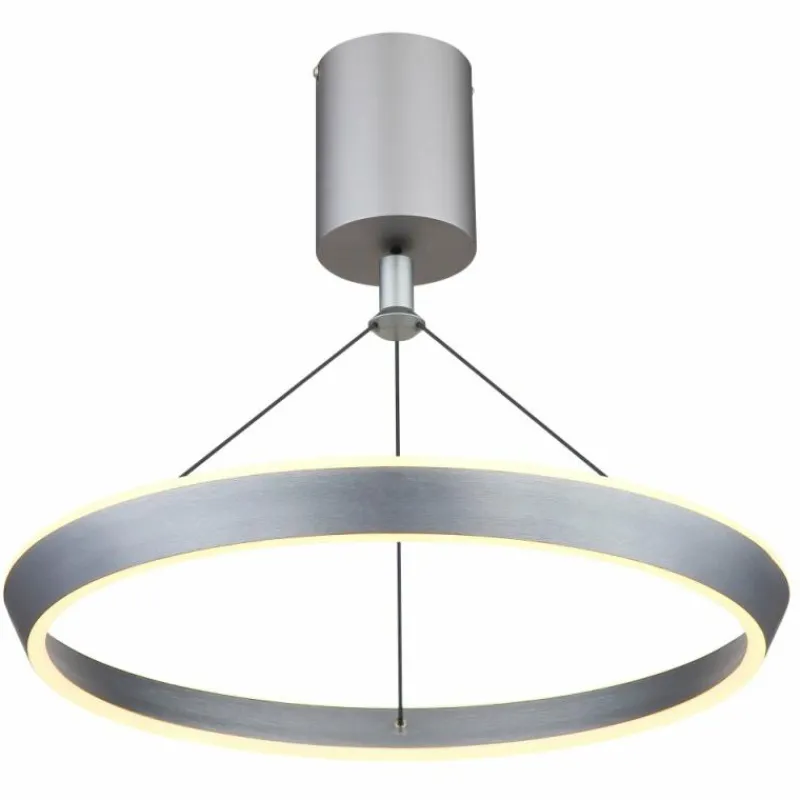 Luminaires Globo Lighting FERRA Suspension LED Gris, 1 lumière* Éclairage Led