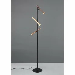 Luminaires Trio Fiato Lampadaire LED Noir, 3 lumières* Éclairage Led