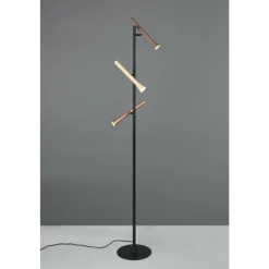 Luminaires Trio Fiato Lampadaire LED Noir, 3 lumières* Éclairage Led