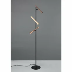 Luminaires Trio Fiato Lampadaire LED Noir, 3 lumières* Éclairage Led