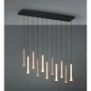 Luminaires Trio Fiato Suspension LED Noir, 11 lumières* Suspensions