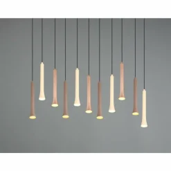 Luminaires Trio Fiato Suspension LED Noir, 11 lumières* Suspensions