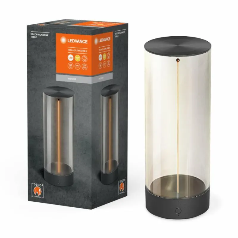 Luminaires Ledvance Filament Luminaire déco LED Gris, 1 lumière* Éclairage Led