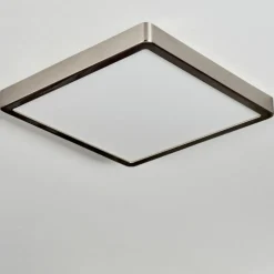 hofstein Finsrud Plafonnier, Panel LED Argenté, 1 lumière