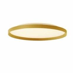 Lampes Dorées-Luminaires Steinhauer Flady Plafonnier LED Or, 2 lumières