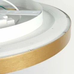 Lampes Dorées-Luminaires Steinhauer Flady Plafonnier LED Or, 2 lumières