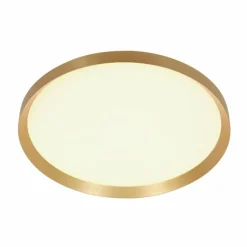 Lampes Dorées-Luminaires Steinhauer Flady Plafonnier LED Or, 2 lumières