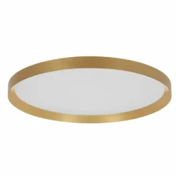 Lampes Dorées-Luminaires Steinhauer Flady Plafonnier LED Or, 2 lumières