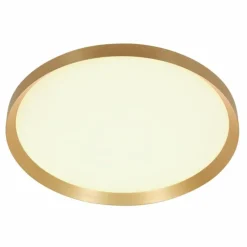 Lampes Dorées-Luminaires Steinhauer Flady Plafonnier LED Or, 2 lumières