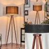 Lampes En Tissu-hofstein Flemming Lampadaire Brun foncé, 1 lumière