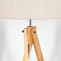 Lampes En Tissu-hofstein Flemming Lampadaire Écru, 1 lumière