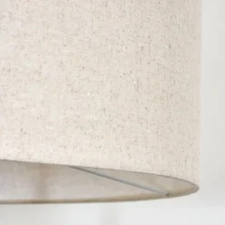 Lampes En Tissu-hofstein Flemming Lampadaire Écru, 1 lumière