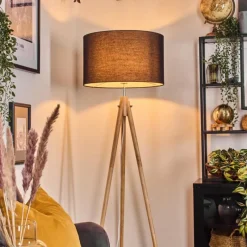 Lampes En Tissu-hofstein Flemming Lampadaire Écru, 1 lumière