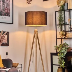 Lampes En Tissu-hofstein Flemming Lampadaire Écru, 1 lumière