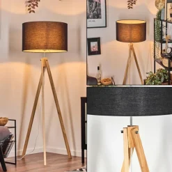 Lampes En Tissu-hofstein Flemming Lampadaire Écru, 1 lumière