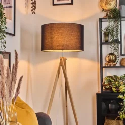 Lampes En Tissu-hofstein Flemming Lampadaire Écru, 1 lumière