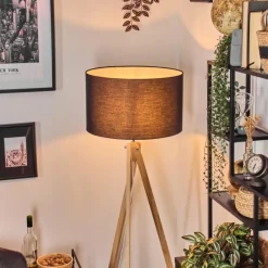 Lampes En Tissu-hofstein Flemming Lampadaire Écru, 1 lumière