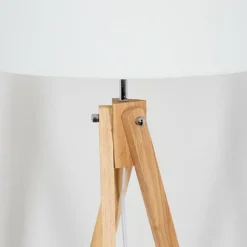 Lampes En Tissu-hofstein Flemming Lampadaire Écru, 1 lumière