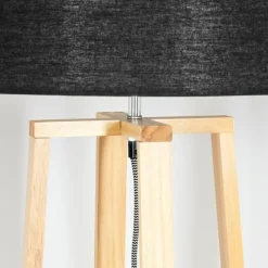 Lampes En Tissu-hofstein Flemming Lampadaire Écru, 1 lumière