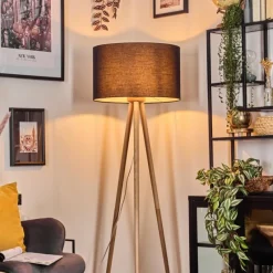 Lampes En Tissu-hofstein Flemming Lampadaire Écru, 1 lumière