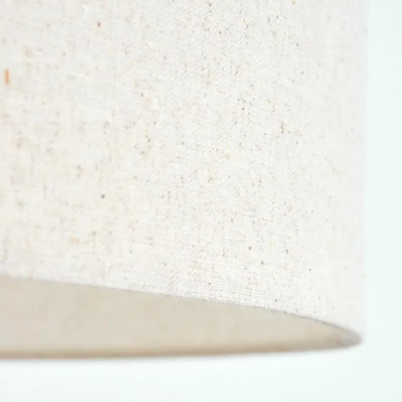 Lampes En Tissu-hofstein Flemming Lampadaire Écru, 1 lumière