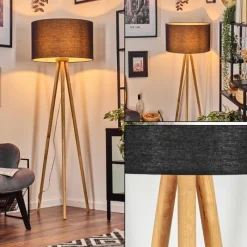 Lampes En Tissu-hofstein Flemming Lampadaire Écru, 1 lumière