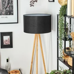 Lampes En Tissu-hofstein Flemming Lampadaire Écru, 1 lumière