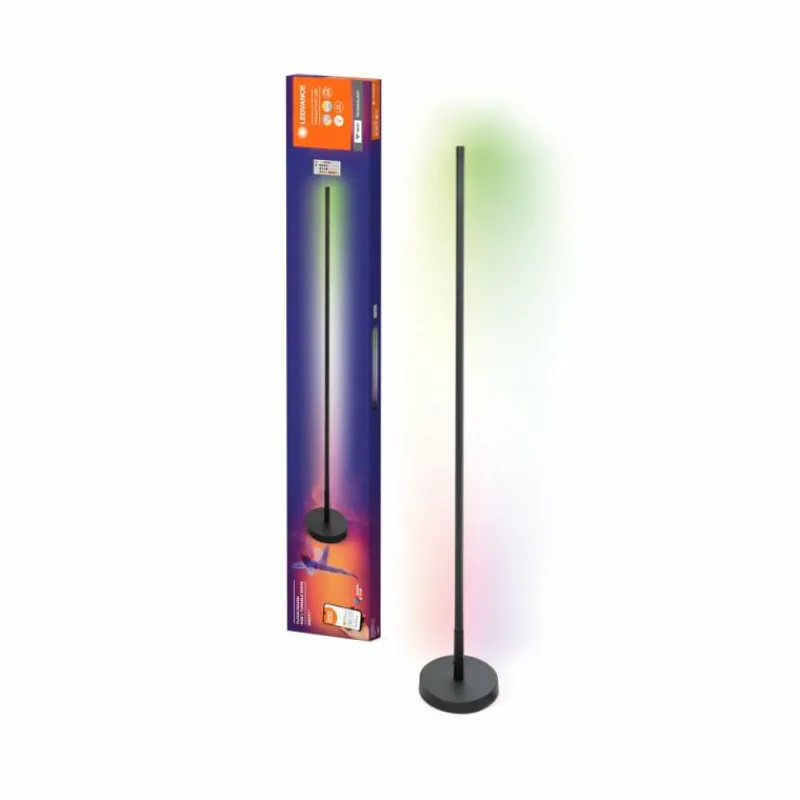 Luminaires Ledvance FLOOR Lampadaire LED Noir, 1 lumière, Télécommandes