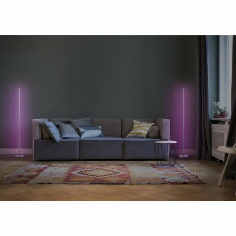 Luminaires Ledvance FLOOR Lampadaire LED Blanc, 1 lumière, Télécommandes