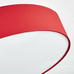 Lampes En Tissu-hofstein Foggia Plafonnier Nickel mat, 3 lumières