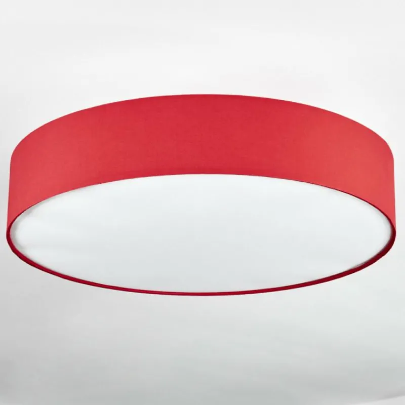 Lampes En Tissu-hofstein Foggia Plafonnier Nickel mat, 3 lumières