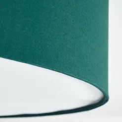 Lampes En Tissu-hofstein Foggia Plafonnier Nickel mat, 3 lumières