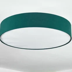 Lampes En Tissu-hofstein Foggia Plafonnier Nickel mat, 3 lumières
