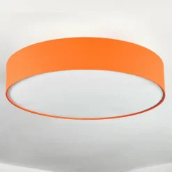 Lampes En Tissu-hofstein Foggia Plafonnier Nickel mat, 3 lumières