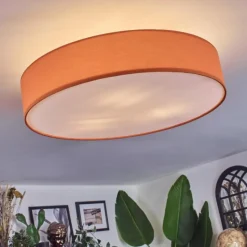 Lampes En Tissu-hofstein Foggia Plafonnier Nickel mat, 3 lumières