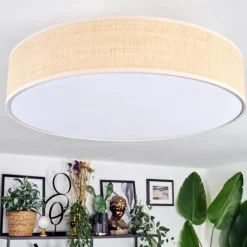 hofstein Foggia Plafonnier Nickel mat, 3 lumières