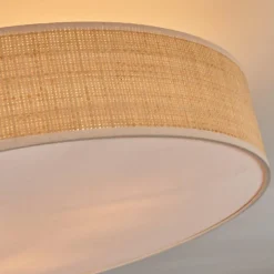 hofstein Foggia Plafonnier Nickel mat, 3 lumières