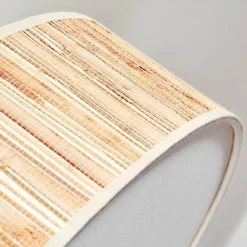 Lampes En Tissu-hofstein Foggia Plafonnier Nickel mat, 3 lumières