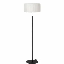 Lampes En Tissu-Luminaires Lucide FOLD Lampadaire Noir, 1 lumière