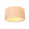 Lampes En Tissu-Luminaires Lucide FOLD Plafonnier Blanc, 1 lumière