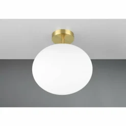 Luminaires Trio Fomento Plafonnier Laiton, 1 lumière