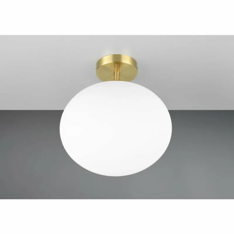 Luminaires Trio Fomento Plafonnier Laiton, 1 lumière