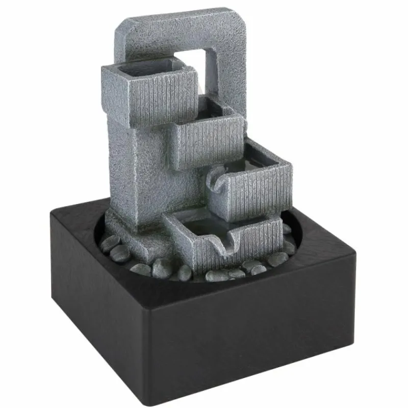 Luminaires Globo Lighting Fontaines d'intérieur Globo FONTANA LED Anthracite, Gris, 1 lumière* Éclairage Led