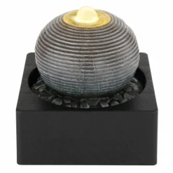 Luminaires Globo Lighting Fontaines d'intérieur Globo FONTANA LED Anthracite, Gris, 4 lumières* Éclairage Led