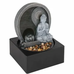 Luminaires Globo Lighting Fontaines d'intérieur Globo FONTANA LED Anthracite, Gris, 4 lumières* Éclairage Led